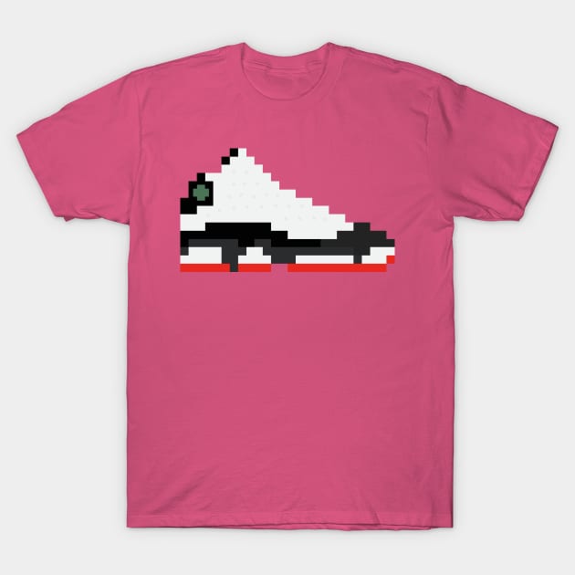 8-bit Jordan 13s T-Shirt by soujohn